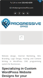 Mobile Screenshot of progressiveoffice.com