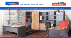 Desktop Screenshot of progressiveoffice.com.au